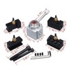 Lathe Quick Change Lathe Accessories, Aluminium Alloy Tool Holder, Steel