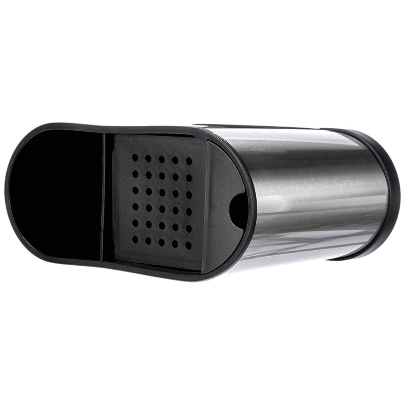 IBILI Utensil Holder Prisma Rectangular 22x18 cm of Stainless Steel/Plastic,