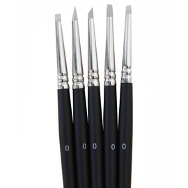 The Art Shop Skipton Colour Shaper Tools Size #0, Set of 5