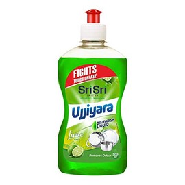 Sri Sri Tattva Ujjiyara Liquid Dishwash Lime, 500ml