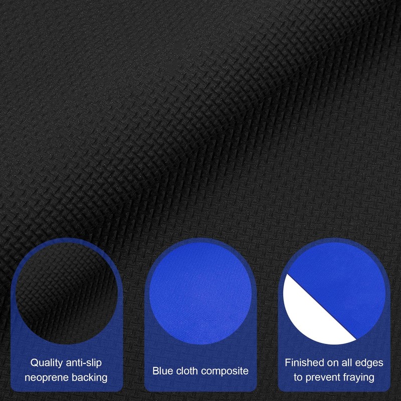 Boao 20 x 2.3 ft Neoprene Carpet Runner Reusable Plastic