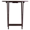 Winsome Dylan Snack Table Set with Stand, for Living Room,