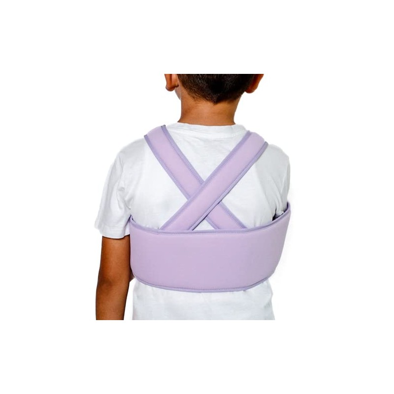 DEOTECH | Inmovilizador de Hombro Infantil (Mediano, Azul)