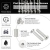 PATIKIL M6 x 35mm Flat Head Socket Cap Screws, 10