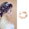 Wedding Wreath Headpiece Boho Flower Crown Girls Floral Headband for