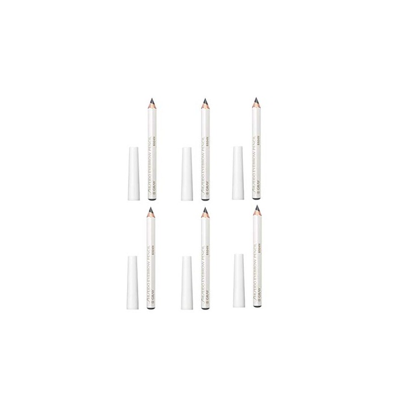 Shiseido Eyebrow Ink Pencil, Gray, Set of 6