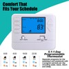 Suuwer 5-1-1 Day Programmable Thermostats for Home 1 Heat/ 1