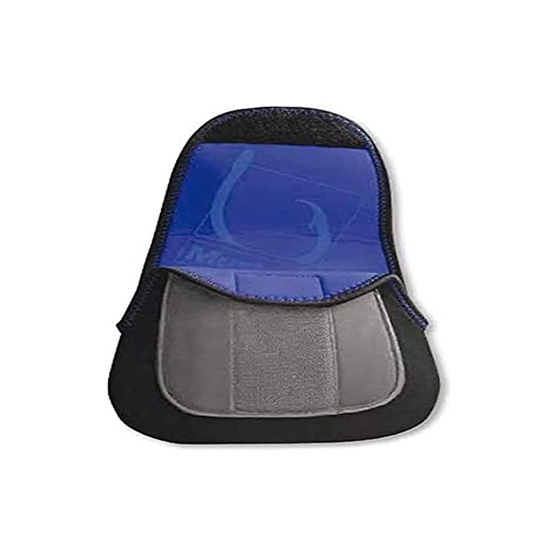 Mustad Neoprene Reel Case Size L Luggage, Black, Large