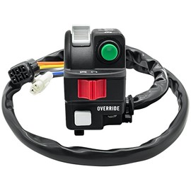 Mabutingti Lenker-Schalter Start Kill Stopp Scheinwerfer Knopf für Suzuki KingQuad 500 700 750 LT-A500 LT-A700 LT-A750 2005-2018 Lichtschalter