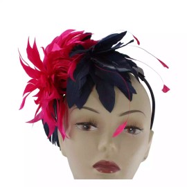 Bellissima Fine Millinery Church Wedding Derby Fascinator Hat Headband #FSC4