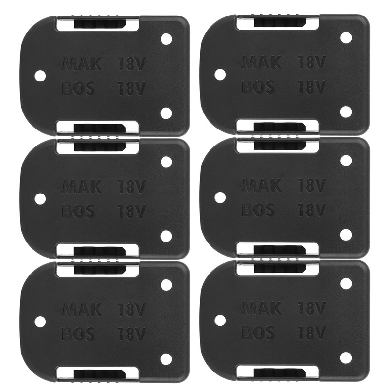 6Pcs Battery Power Mount Connector Adapter Dock Holder for BOSCH