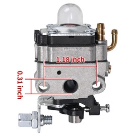 laffoonparts GX22 Carburetor Replacement for Hon-da 4 Cycle Engine Tiller FG100 Replaces 16100-ZM5-803 GCA91 Tiller Carb Air Fuel Filter Line Kit