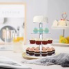 Cupcake Stand Multi Round Tiers Transparent Acrylic High Stability Cupcake