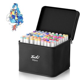 《48/60/120 -  Colorful Marker Pen Set: Gifts for Boys and Girls》:_80 Colors（white）