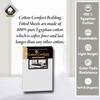 Cotton Comfort 100% EGYPTIAN COTTON 400 THREAD COUNT FITTED SHEET
