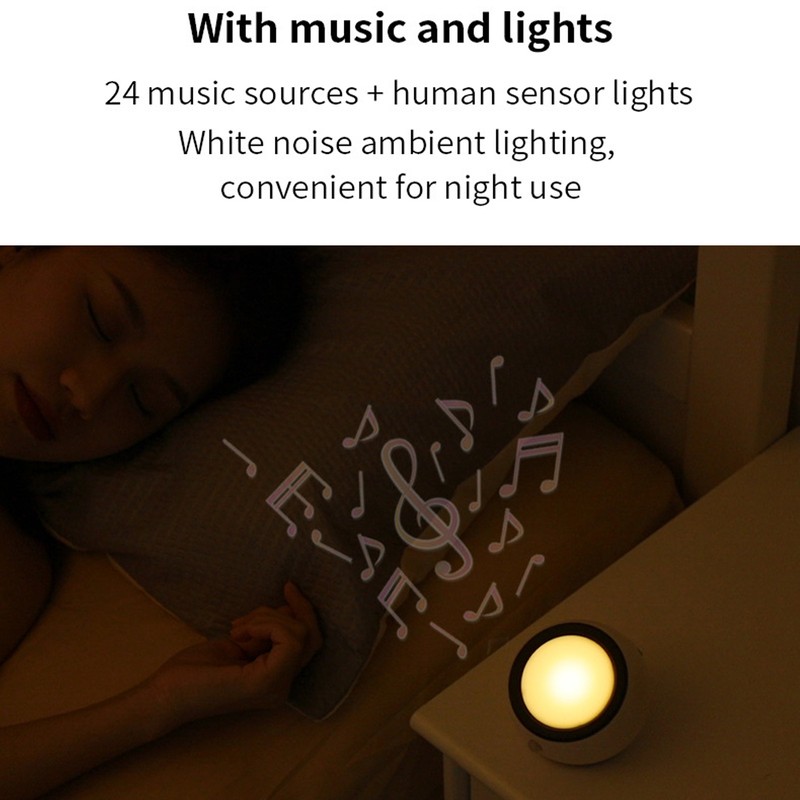 White Noise Sound Machine Night Lamp White Noise Device Baby