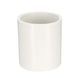 sourcing map 50mm Straight PVC Pipe Fitting Coupling Adapters Connector 5 Pcs