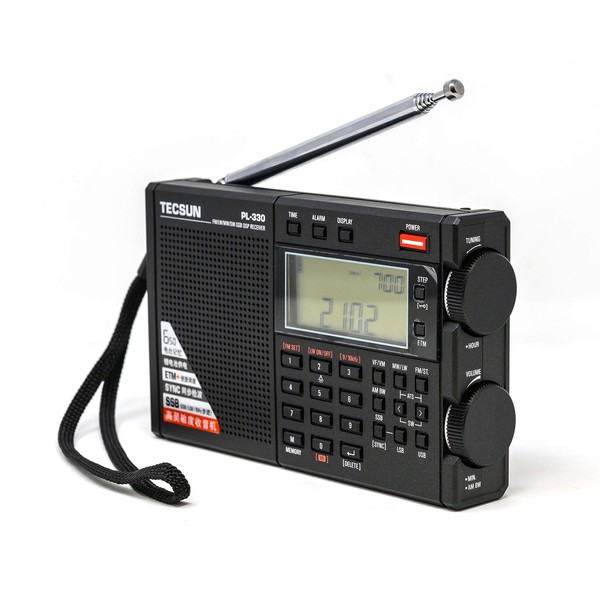 Tecsun Tecsun Digital PL330 AM/FM/LW/SW Worldband Radio with Single Side