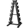 LIONSCOOL 6 Tier A-Frame Dumbbell Rack Stand Only