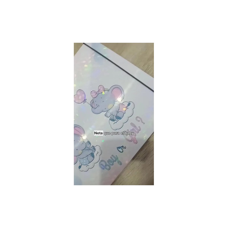 Libro De Buenos Deseos Baby Shower / Revelación / Nacimiento