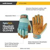 Wells Lamont Women's HydraHyde Leather Hybrid Gloves – Water-Resistant, Durable