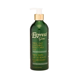 Express Glow Tripple Fast Lightening Beauty Milk 16.8 Oz