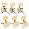 String Tuning Key for SemiClosed Guitar 3 Left 3 Right