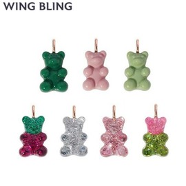 WINGBLING Juicy Bear Pendant Season2 1ea [Made-to-order], Type:05 Glow Rose
