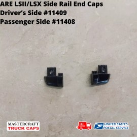 ARE LSII LSX tonneau cover side rail end caps Part #11408 & 11409