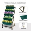 KAHOO Vertical Garden Raised Bed 5Tier Freestanding Elevated Garden Planter