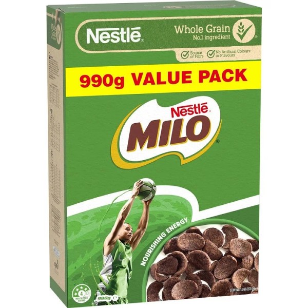 Nestle Milo Breakfast Cereal 990g