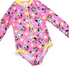 Bluey Girls Swimming Costume Long Sleeved Surf Swim Suit (Bluey