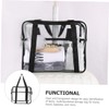 Baluue Clear PVC Cosmetic Storage Bag Portable Travel Organizer for