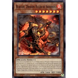 Blaster, Dragon Ruler of Infernos - SR14-EN008 - Common - 1st Edition