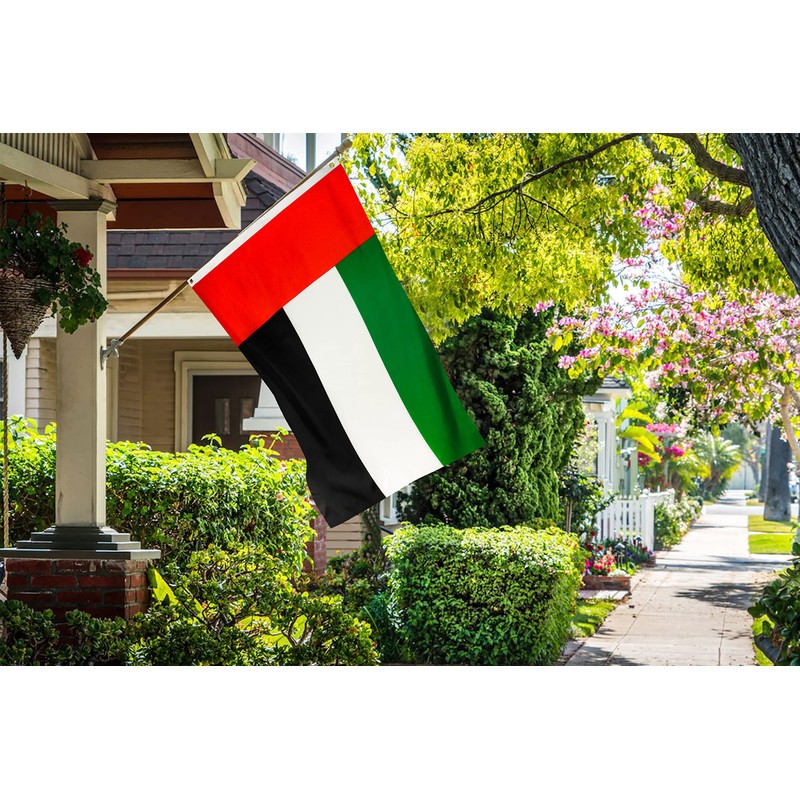 DANF United Arab Emirates Flag 3x5 Foot UAE DUBAI National