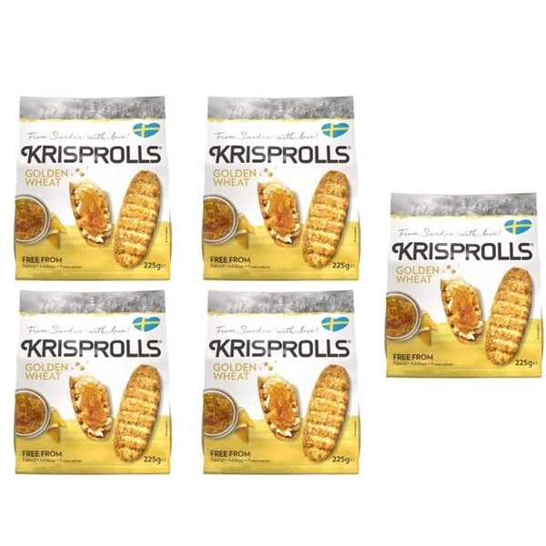Pagen Golden Krisprolls - 225g - 5 pack