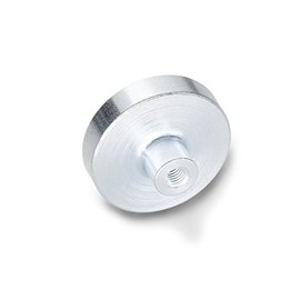 Ganter Normelemente | Holding Magnets with Internal Thread - GN 50.2-HF-63-M8 | Magnetic Material Hard Ferrite | Pack of 1