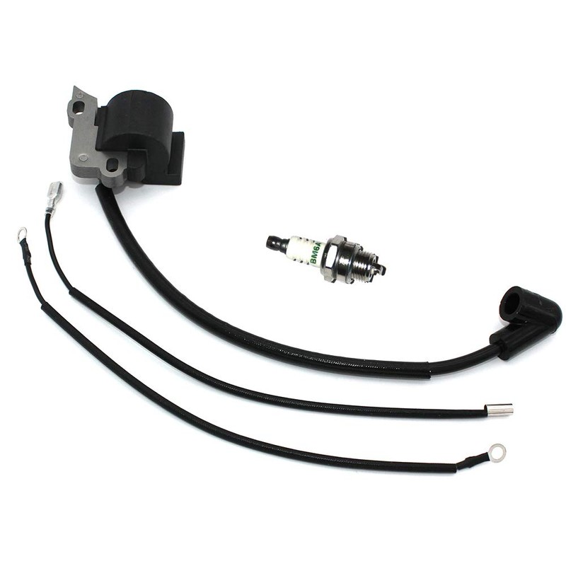 Ignition Coil Module with Spark Plug BM6A Fits McCulloch 333
