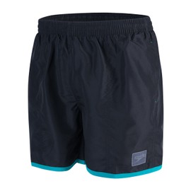 Speedo Colour Block Swim Shorts - Black/Parasailing, X-Small