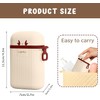 Leakproof Travel Soap Case with Lid, 2Pcs Leakproof Travel Soap