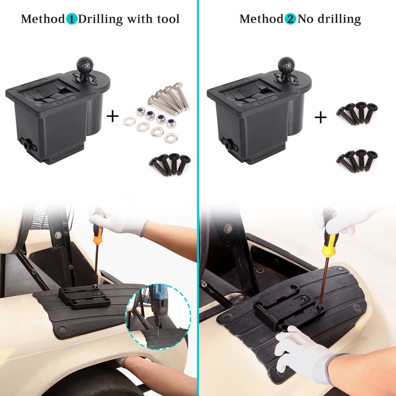10L0L Golf Cart Ball Washer, Golf Club Head Cleaner for