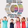 Pajean 38 Pcs Growth Mindset Posters Bulletin Board Set Care