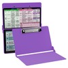 WhiteCoat Clipboard - Lilac - Speech-Language Pathology Edition