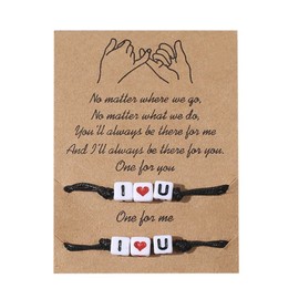 Pinky Promise Bracelet (I LOVE YOU (Cube))