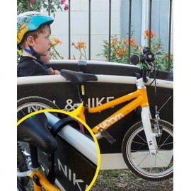 Frank Bike Holder S Children's Bicycle Holder Load Bike 4 x Transport Hooks for Babboe, Bakfiets, Muli Cargo Bikes - Load Bike Balance Bike Holder