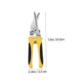 OSALADI 1pc Sheet Industrial Scissors Heavy-Duty Shears Multipurpose Scissors Tools Metal Snips for Cutting Metal Pp Handle Scissor Heavy Duty Scissor High Carbon Steel Scissor Non-Slip
