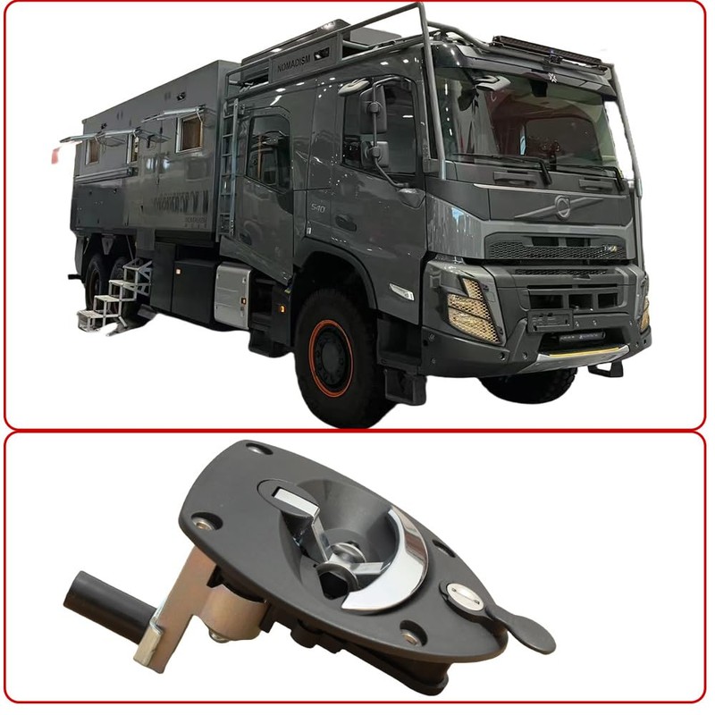 Single Point Compression Latch for Underbody Truck Tool Box ，