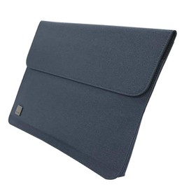Document Case, Document File Storage Case, A4 Size, Portable, Hard Cover, Storage, Magnetic Closure, Thin, Navy