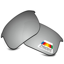Bwake Replacement Lenses for BOSE Tempo Sunglasses POLARIZED, Satin Silver, Tempo