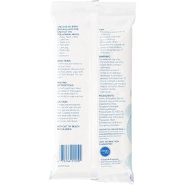 No-Rinse Bathing Wipes by Cleanlife Products, Premoistened and Aloe Vera Enriched for Maximum Cleansing and Deodorizing - Microwaveable, Hypoallergenic, Rinse-Free and Latex-Free (8 Wipes)